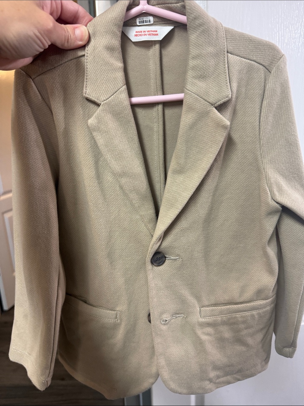 Boys Single-Breasted Blazer